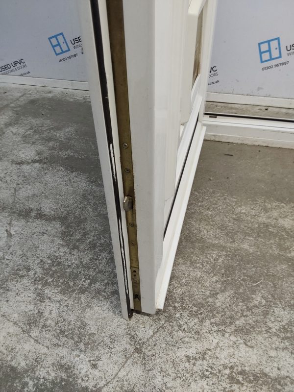 Used White Upvc Back Door 910mm x 2070mm 0125 - Image 6