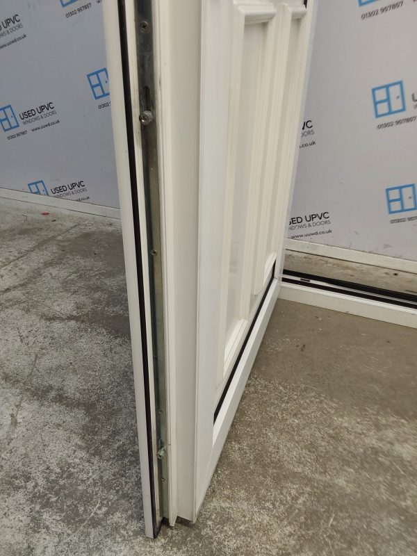 Used White Upvc Front Door 890mm x 2055mm 0123 - Image 6