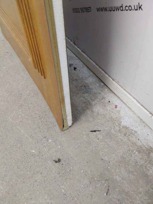 Used Oak Upvc Front Door Panel 660mm x 1850mm x 28mm UFDP0020 - Image 5