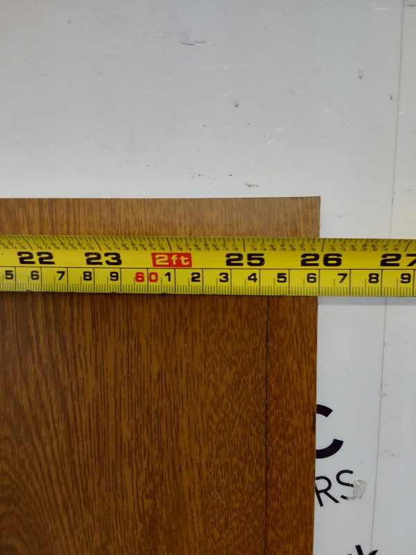 Used Oak Upvc Front Door Panel 660mm x 1850mm x 28mm UFDP0020 - Image 2