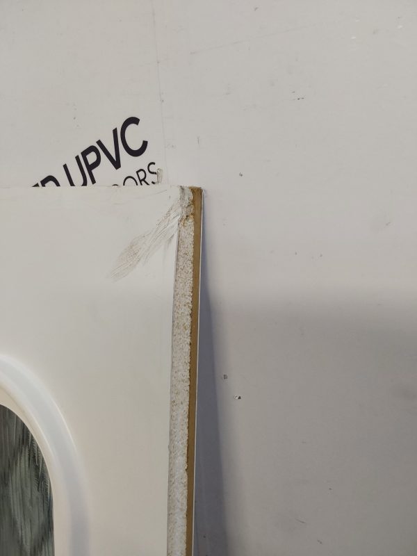 Used White Upvc Front Door Panel 651mm x 1733mm x 28mm UFDP0021 - Image 5