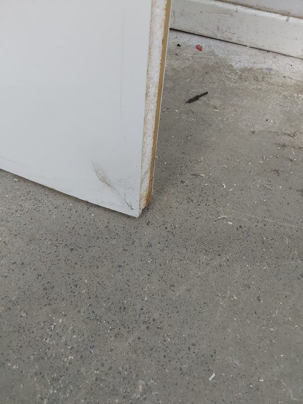 Used White Upvc Front Door Panel 651mm x 1733mm x 28mm UFDP0021 - Image 8
