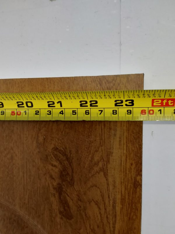 Used Oak Upvc Front Door Panel 597mm x 1791mm x 28mm UFDP0024 - Image 2