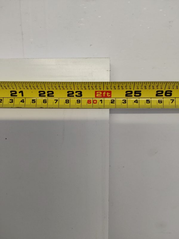 Used White Upvc Front Door Panel 615mm x 1790mm x 28mm UFDP0035 - Image 2
