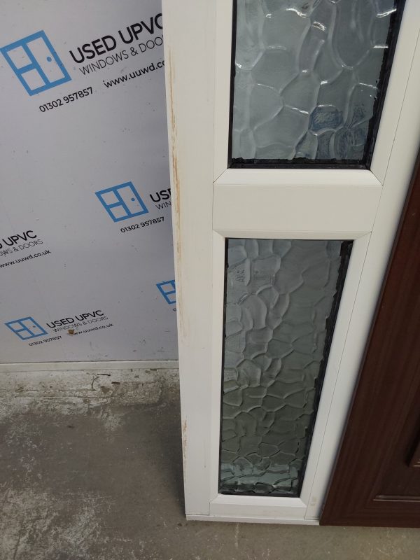 Used Woodgrain Upvc Front Door And Side Panel 1215mm x 2105mm DS011 - Image 18