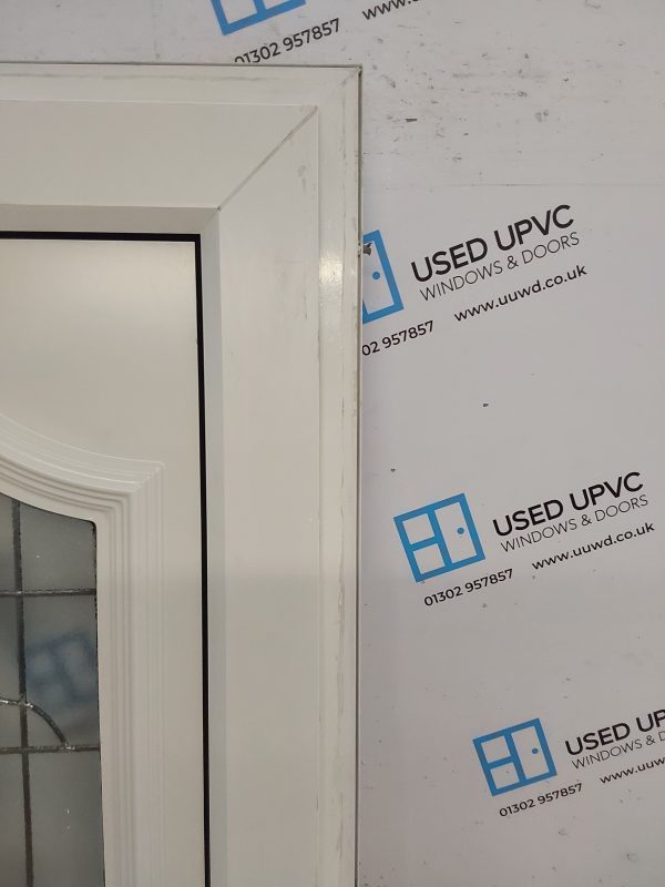 Used White Upvc Front Door 900mm x 2060mm 0027 - Image 8