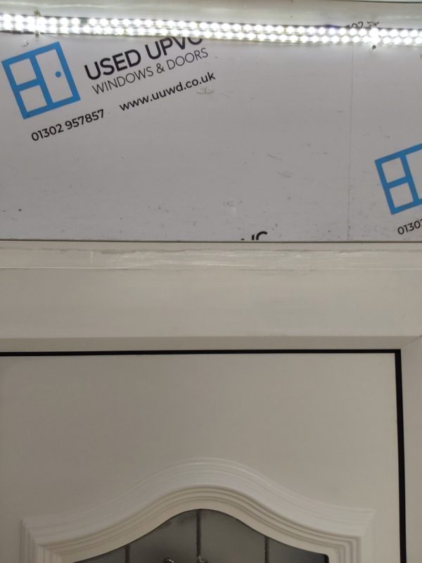 Used White Upvc Front Door 900mm x 2060mm 0027 - Image 9