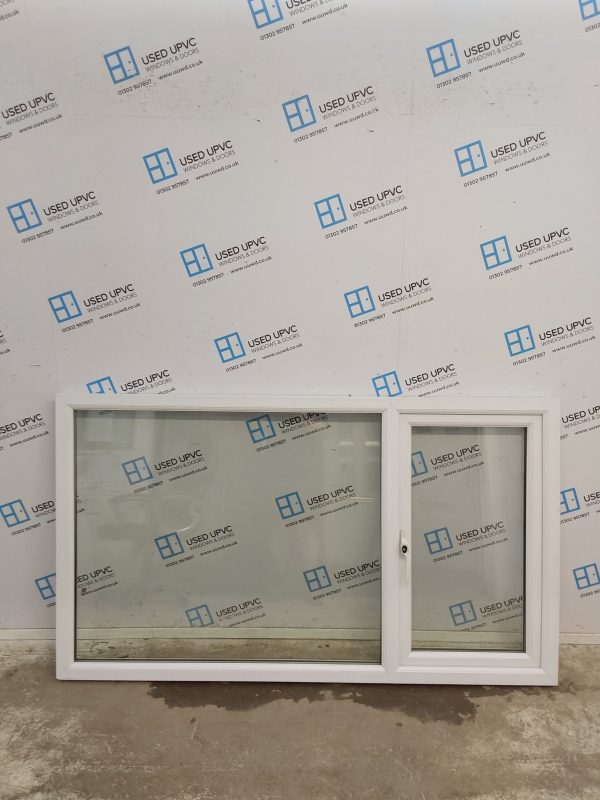 Used White Upvc Window 1805mm x 1035mm C5017 - Image 3