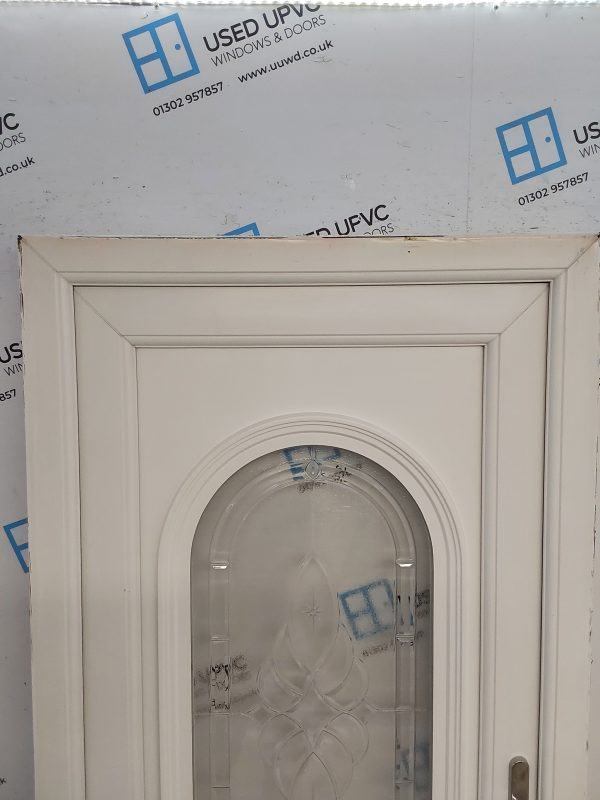 Used White Upvc Front Door 870mm x 2015mm C6022 - Image 8