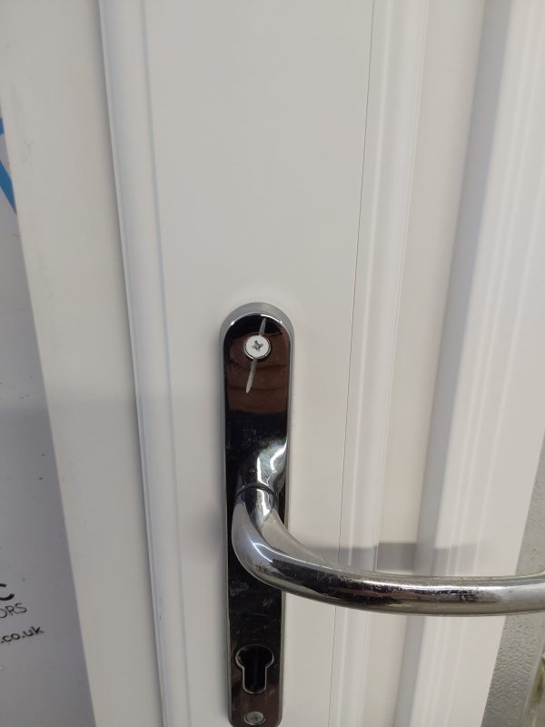 Used White Upvc Front Door 870mm x 2015mm C6022 - Image 7
