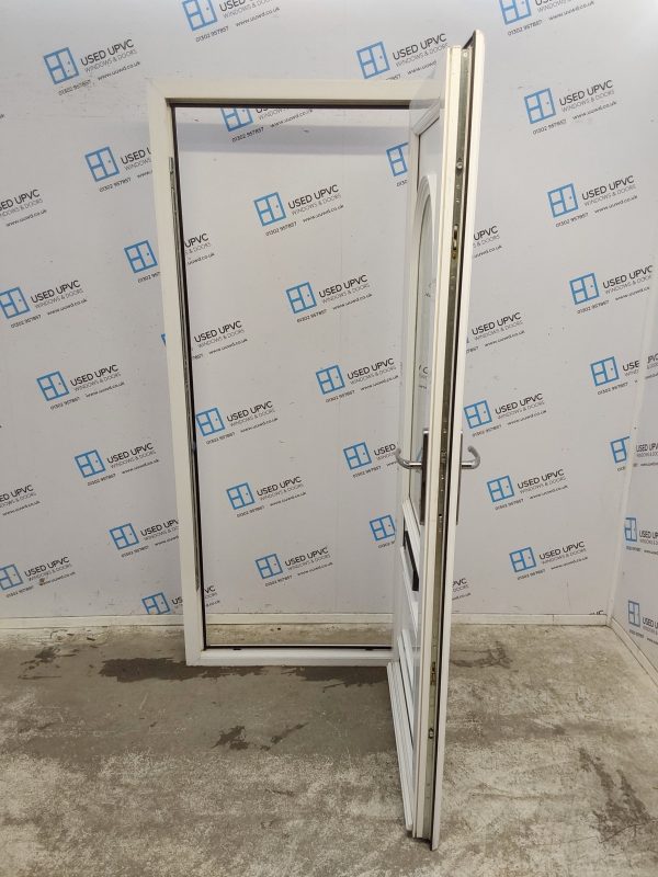 Used White Upvc Front Door 870mm x 2015mm C6022 - Image 3