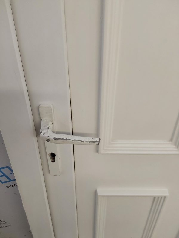 Used White Upvc Front Door 910mm x 2080mm C6066 - Image 7
