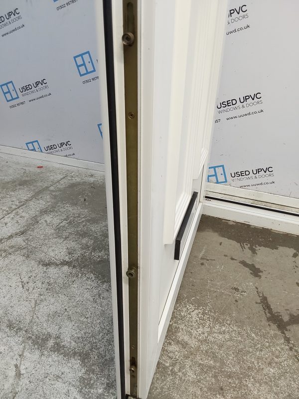 Used White Upvc Front Door 910mm x 2080mm C6066 - Image 6