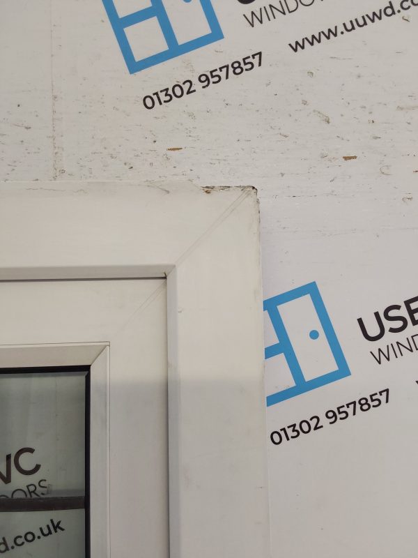 Used White Upvc French Doors 1100mm x 1980mm EA3 - Image 8