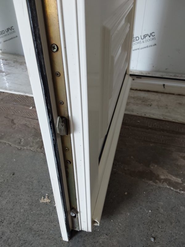 Used White Upvc Front Door And Toplight 920mm x 2415mm 0599 - Image 7