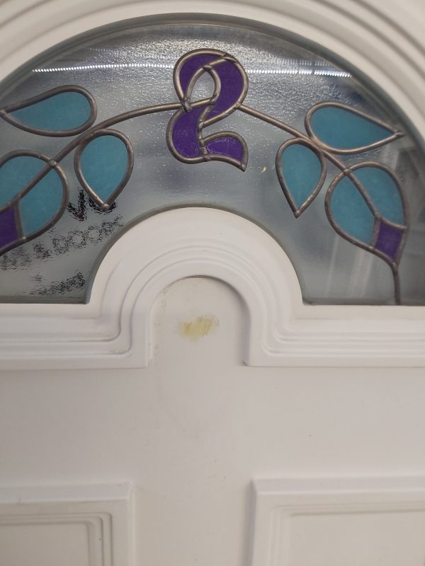 Used White Upvc Front Door 900mm x 2010mm C7D029 - Image 5