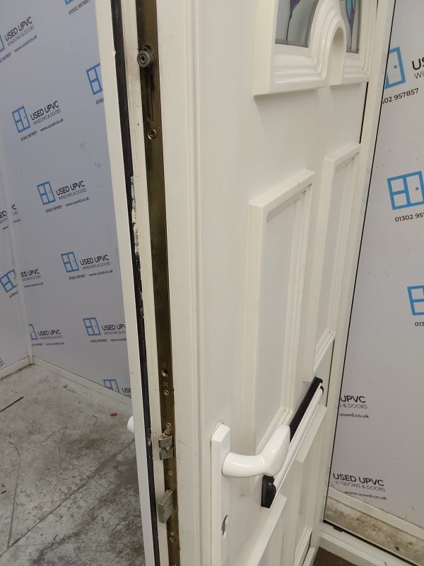 Used White Upvc Front Door 900mm x 2010mm C7D029 - Image 7