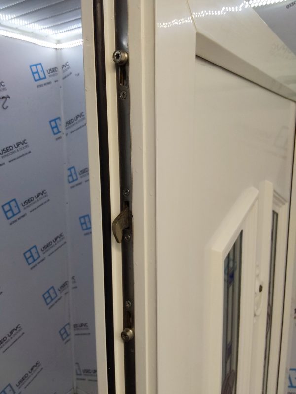Used White Upvc Front Door 1000mm x 2060mm C7D030 - Image 4