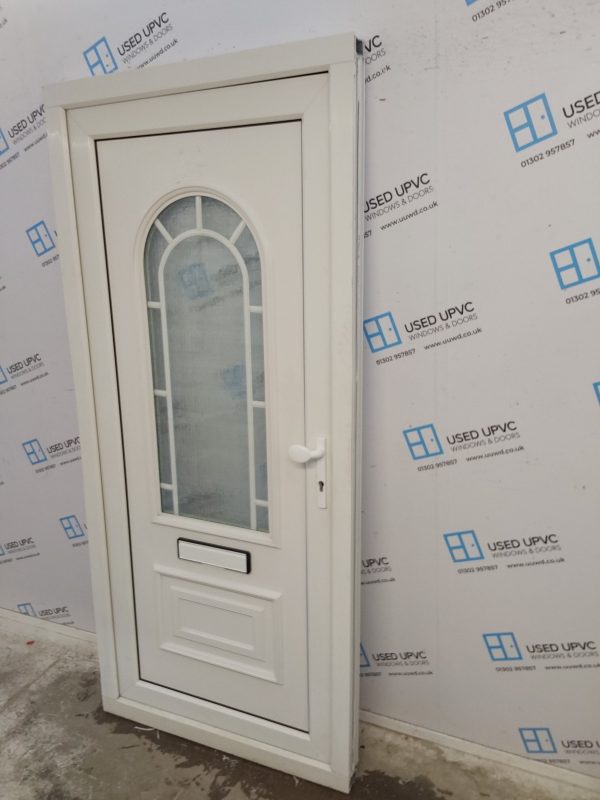 Used White Upvc Front Door 940mm x 2070mm C7D059 - Image 8