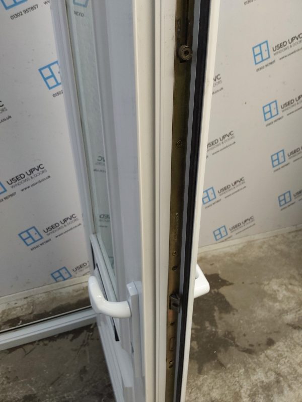 Used White Upvc Front Door 940mm x 2070mm C7D059 - Image 11