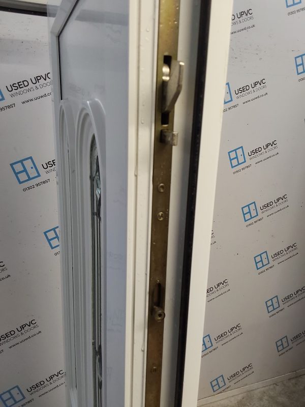 Used White Upvc Front Door 910mm x 2070mm C7D068 - Image 4