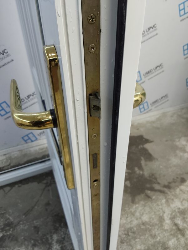 Used White Upvc Front Door 910mm x 2070mm C7D068 - Image 5