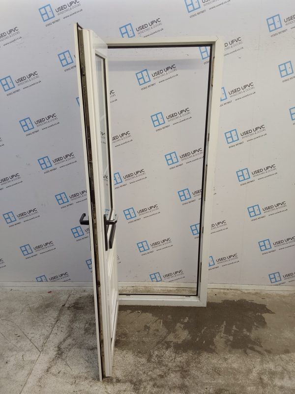 Used White Upvc Front Door 810mm x 2010mm C7D077 - Image 3