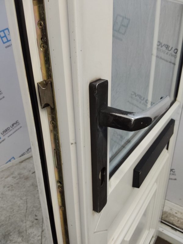 Used White Upvc Front Door 810mm x 2010mm C7D077 - Image 12