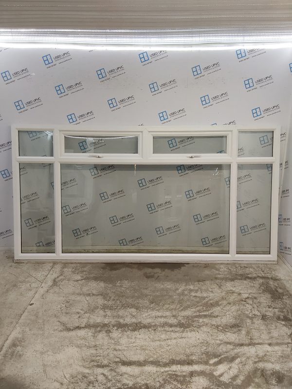 Used White Upvc Window 3035mm x 1586mm C6W01 - Image 2