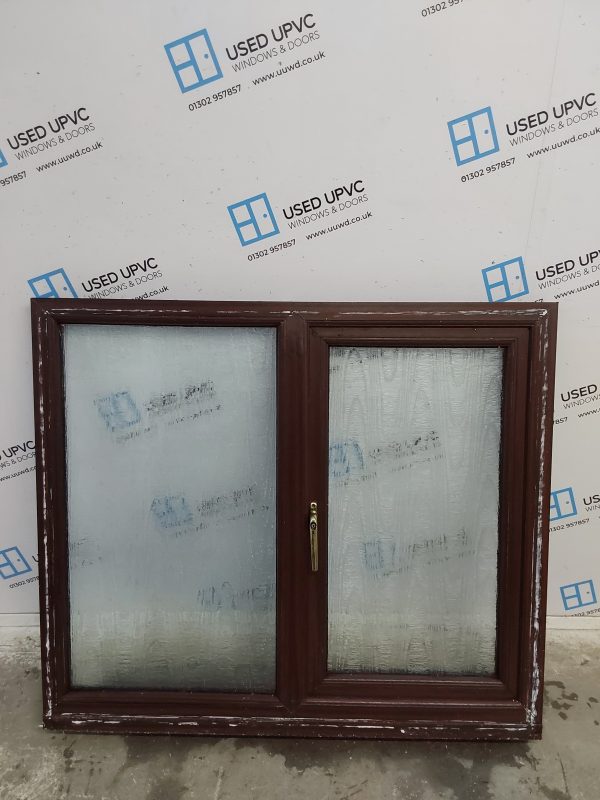 Used Woodgrain Upvc Window 1190mm x 1030mm LW0097 - Image 2