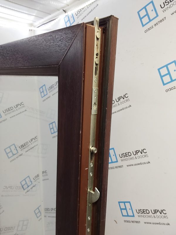 Used Rosewood Upvc French Doors 1575mm x 2090mm EA4 - Image 9