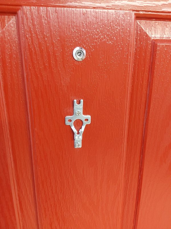 Brand New Red Composite Front Door 895mm x 2040mm ND129 - Image 5