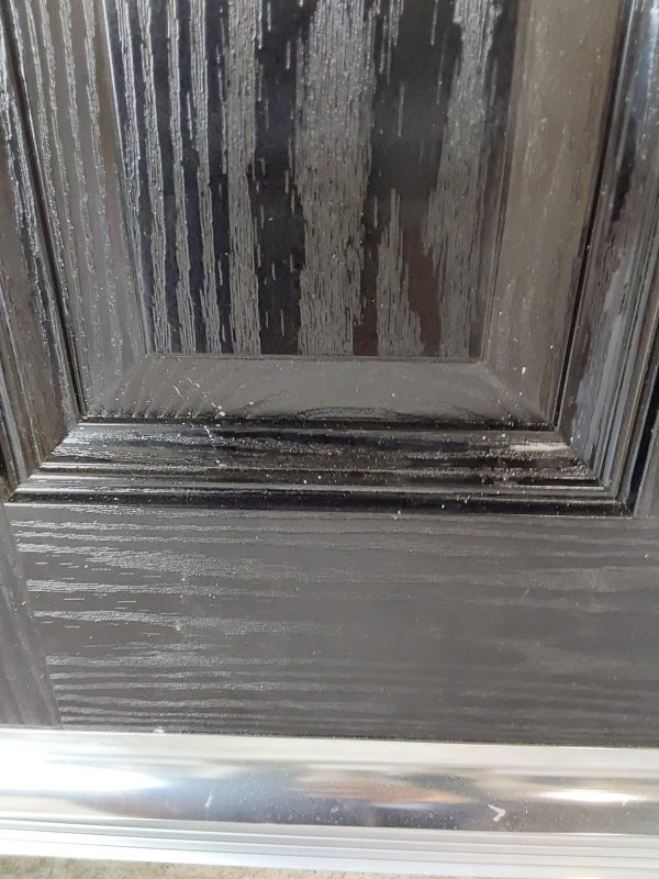 Brand New Black Composite Front Door And Toplight 870mm x 2520mm ND141 - Image 4