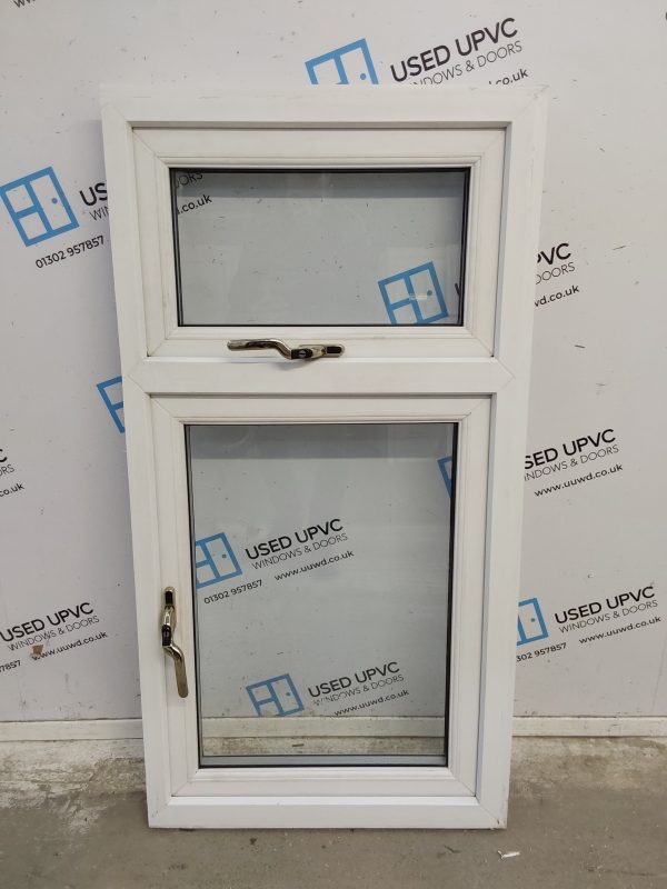 Used White Upvc Window 615mm x 1185mm C2B089 - Image 2