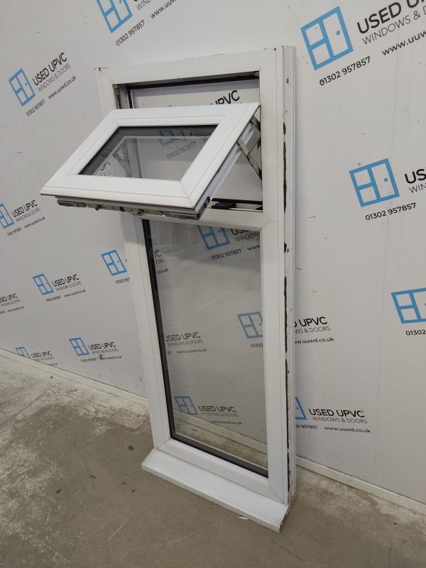 Used White Upvc Window 560mm x 1360mm (reduce to 530mm) W0533 - Image 4
