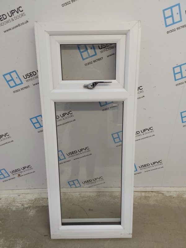Used White Upvc Window 560mm x 1360mm (reduce to 530mm) W0533 - Image 2
