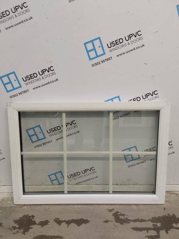Used White Upvc Window 890mm x 600mm C2B101 - Image 2