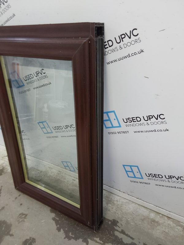 Used Woodgrain Upvc Window 645mm x 1010mm C3154 - Image 4