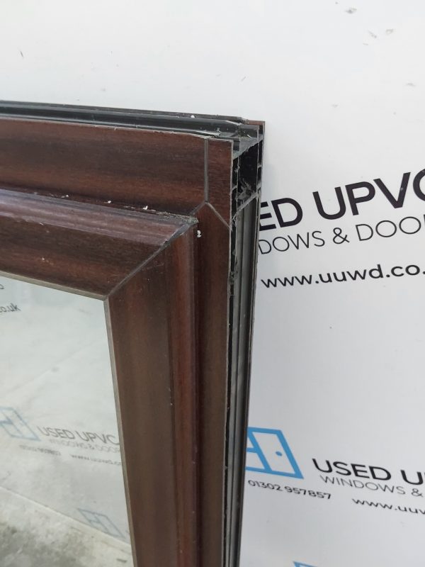 Used Woodgrain Upvc Window 645mm x 1010mm C3154 - Image 5