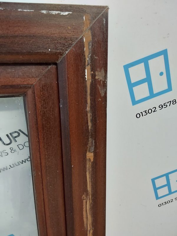 Used Woodgrain Upvc Window 645mm x 1010mm C3154 - Image 9