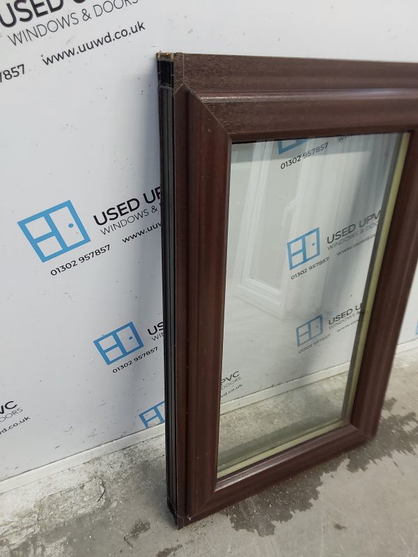 Used Woodgrain Upvc Window 645mm x 1020mm C3155 - Image 4
