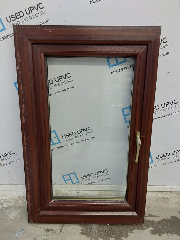 Used Woodgrain Upvc Window 645mm x 1020mm C3155 - Image 2