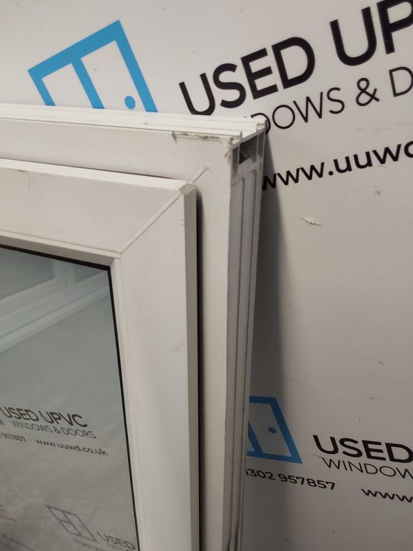 Used White Upvc Window 665mm x 1170mm C3088 - Image 5