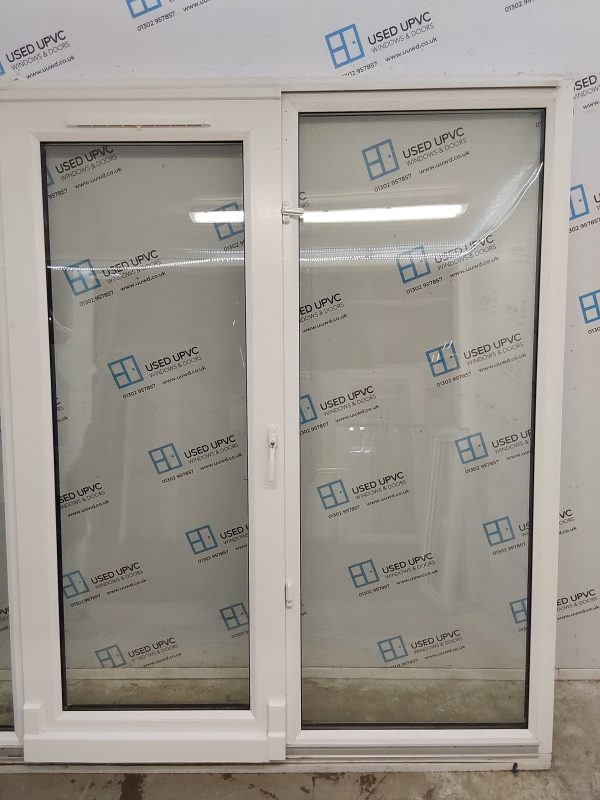 Used White Upvc Tilt And Slide Patio Door And Side Panel 2440mm x 2075mm (Reduce To 2030mm) EA4 - Image 8