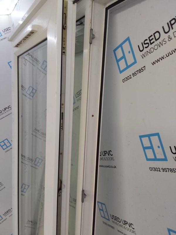 Used White Upvc Tilt And Slide Patio Door And Side Panel 2440mm x 2075mm (Reduce To 2030mm) EA4 - Image 13