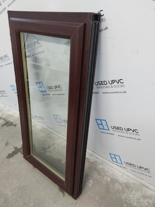 Used Rosewood Upvc Window 610mm x 1170mm C3156 - Image 4