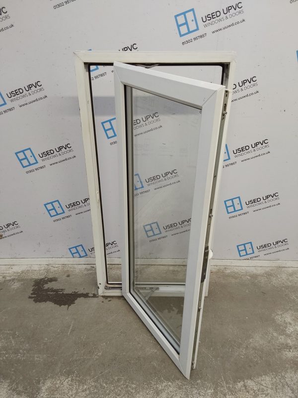 Used White Upvc Window 615mm x 1250mm C4W083 - Image 2