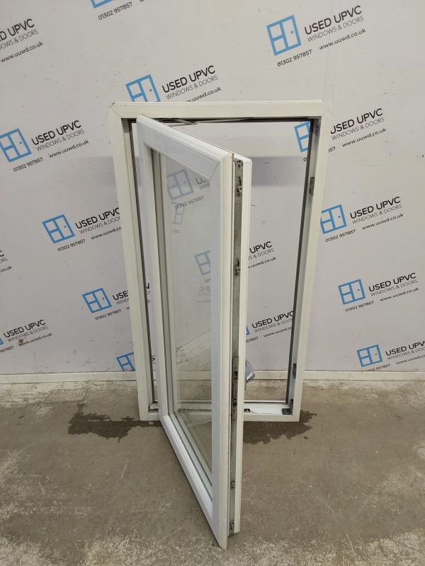 Used White Upvc Window 630mm x 1175mm C4W163 - Image 2