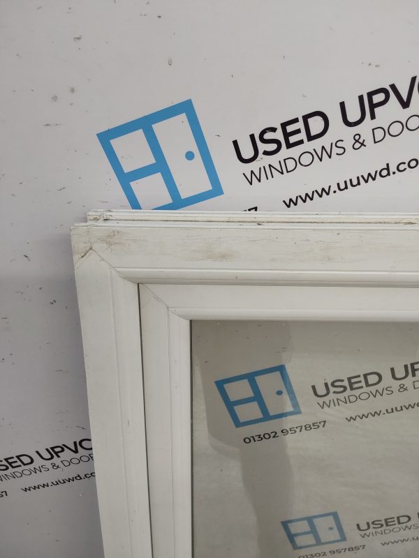 Used White Upvc Window 630mm x 1175mm C4W163 - Image 4