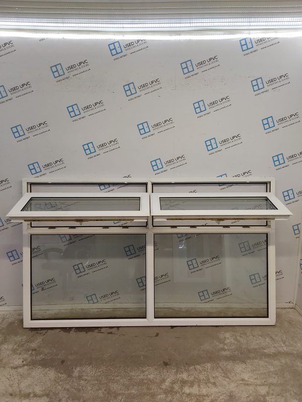 Used White Upvc Window 2145mm x 1265mm LW0060 - Image 2